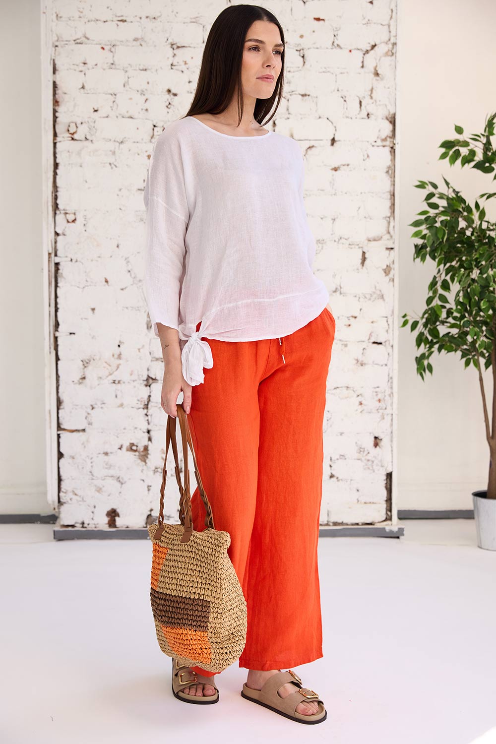 ART Side Tie Blouse