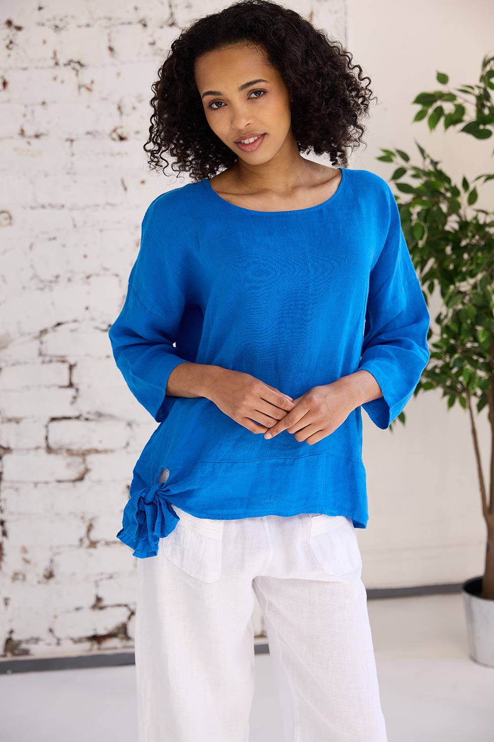 ART Side Tie Blouse