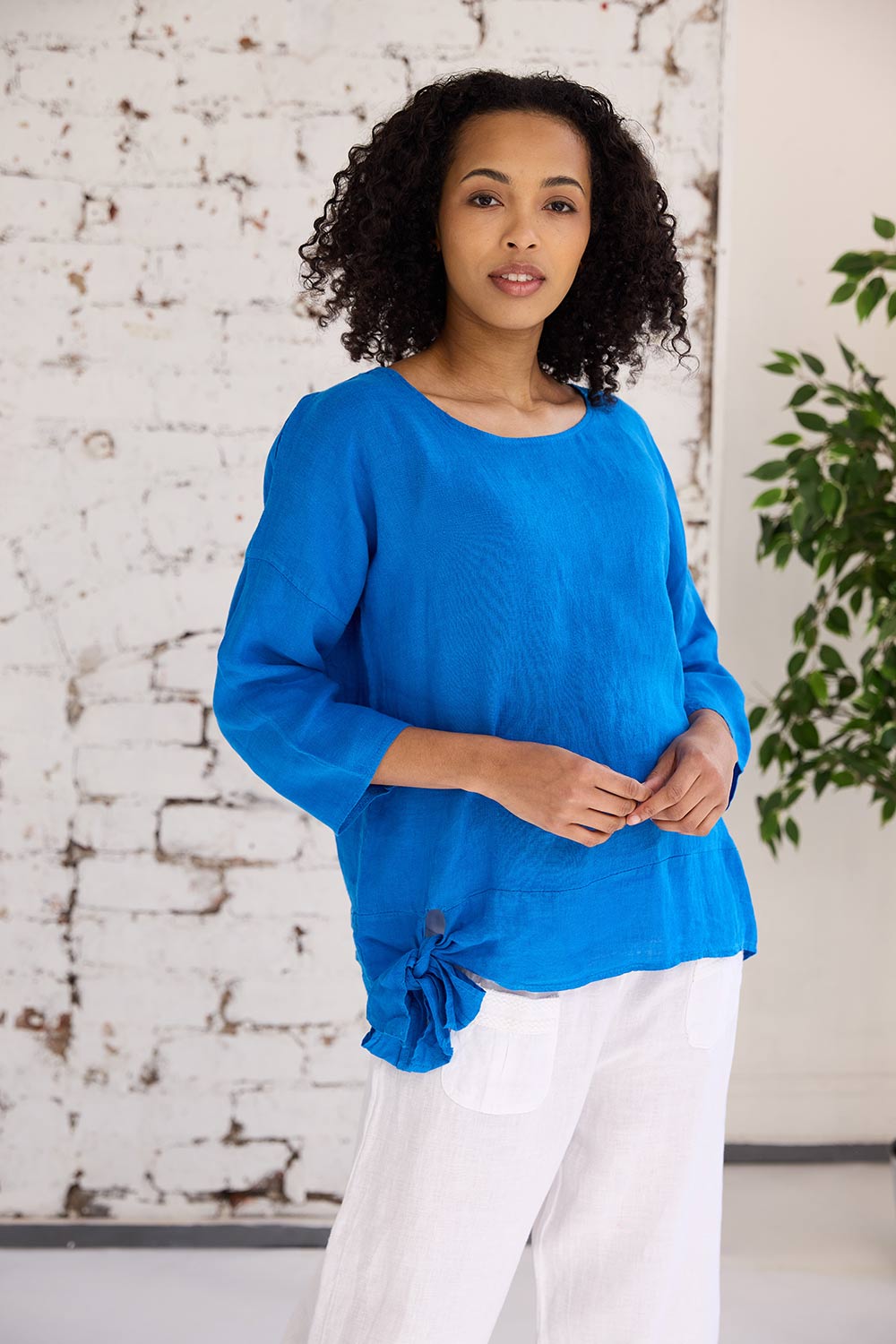 ART Side Tie Blouse