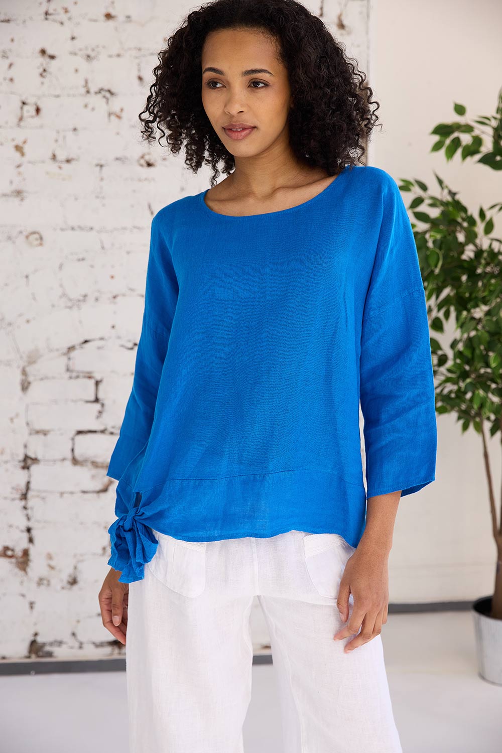 ART Side Tie Blouse