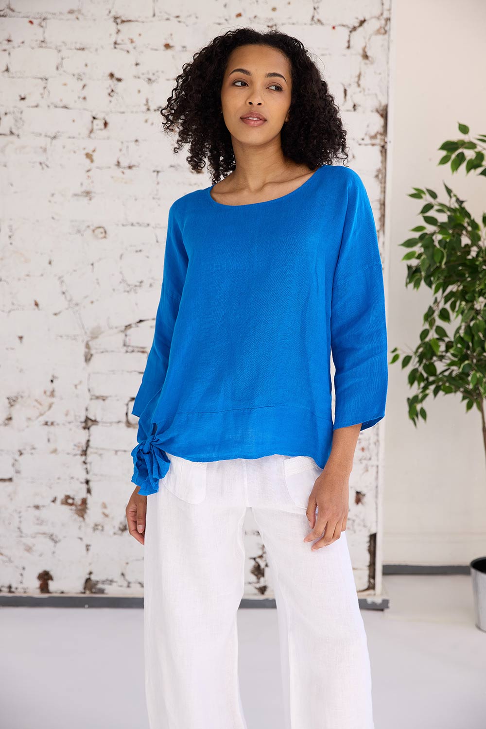 ART Side Tie Blouse