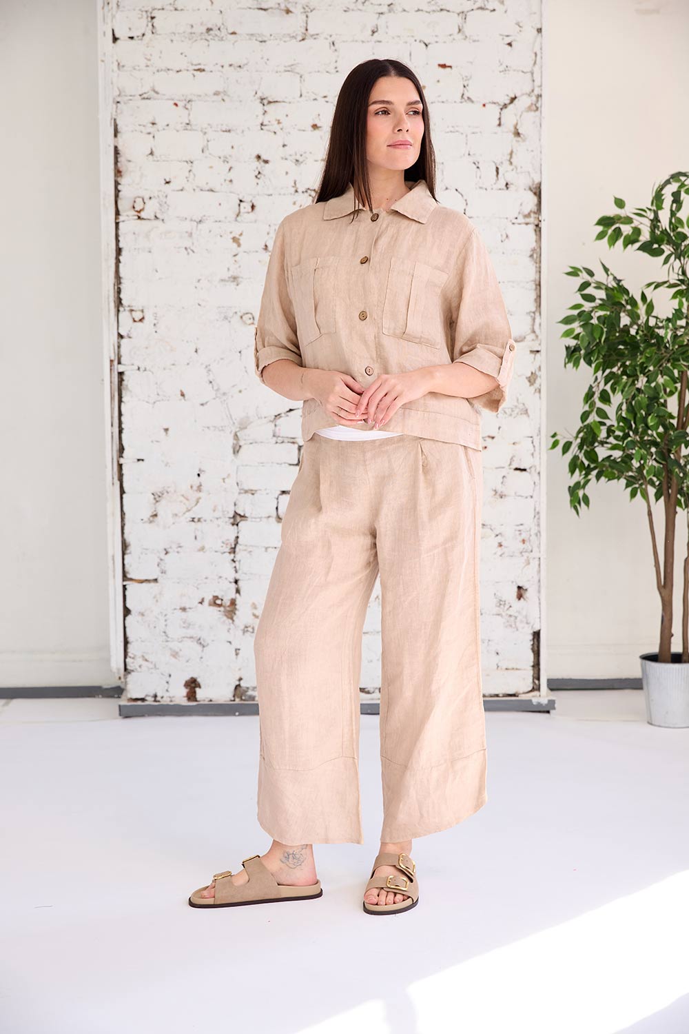 ART Fold Over Detail Pant