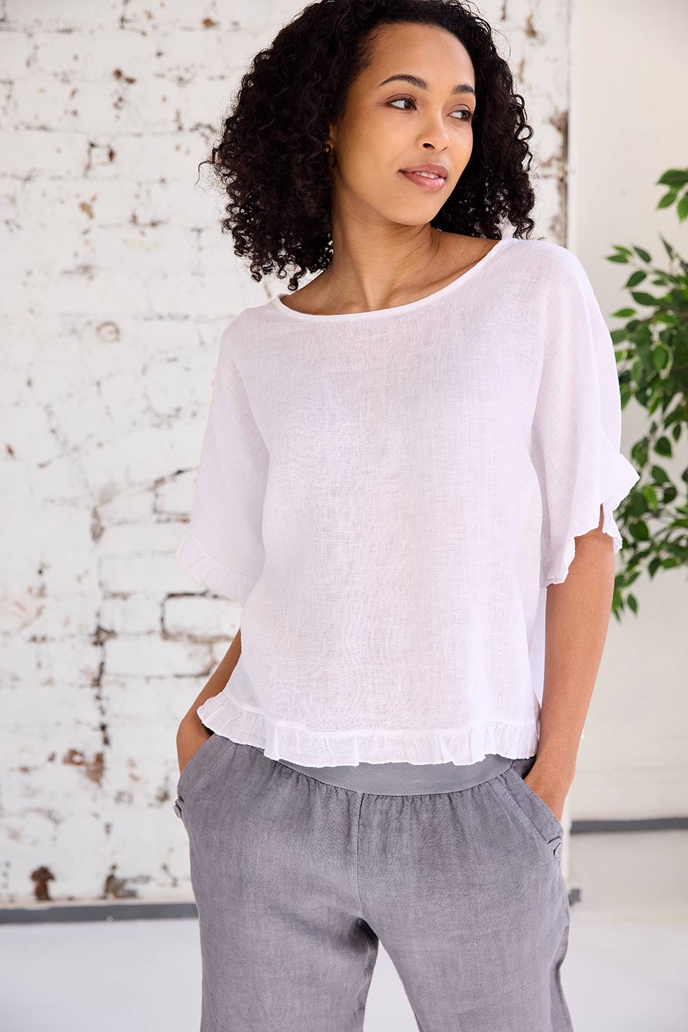 ART Frill Detail Top