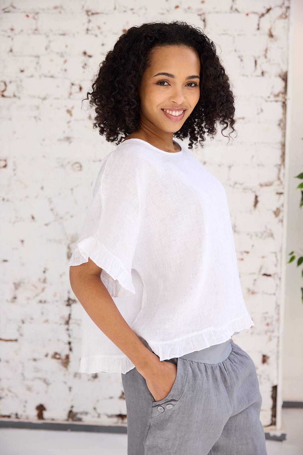 ART Frill Detail Top