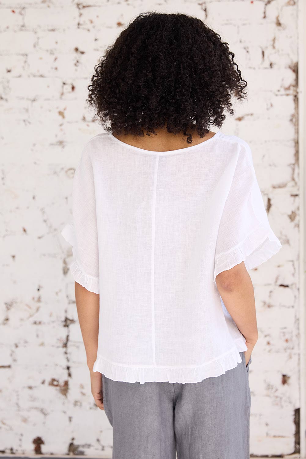 ART Frill Detail Top