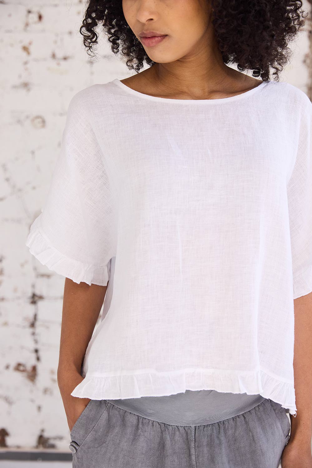 ART Frill Detail Top