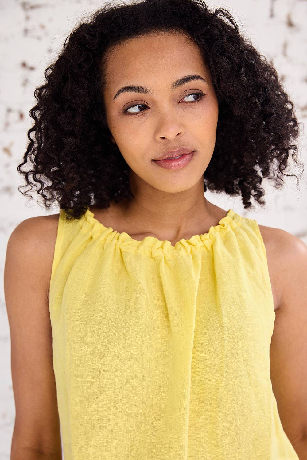 ART Drawstring Sleeveless Top