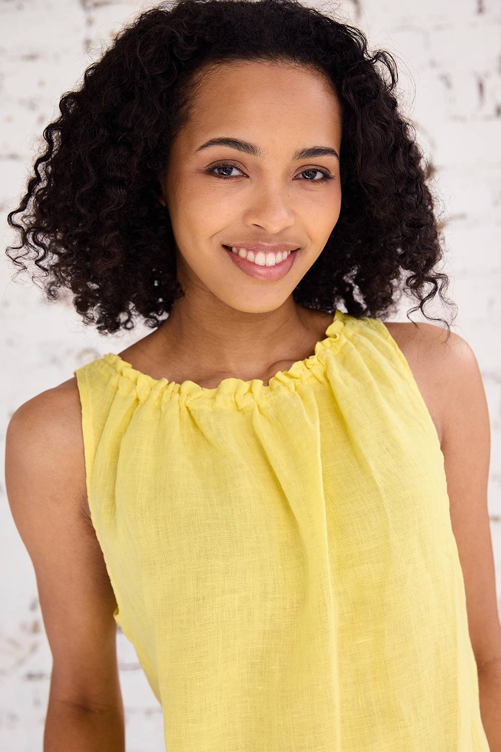 ART Drawstring Sleeveless Top