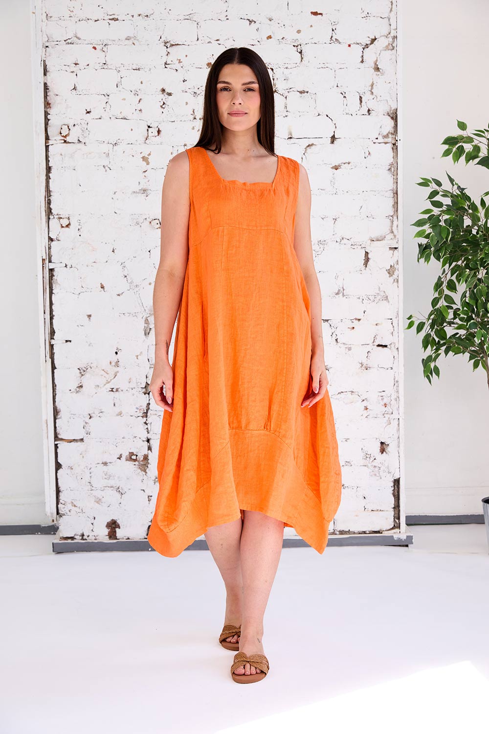 ART Square Neck Dress