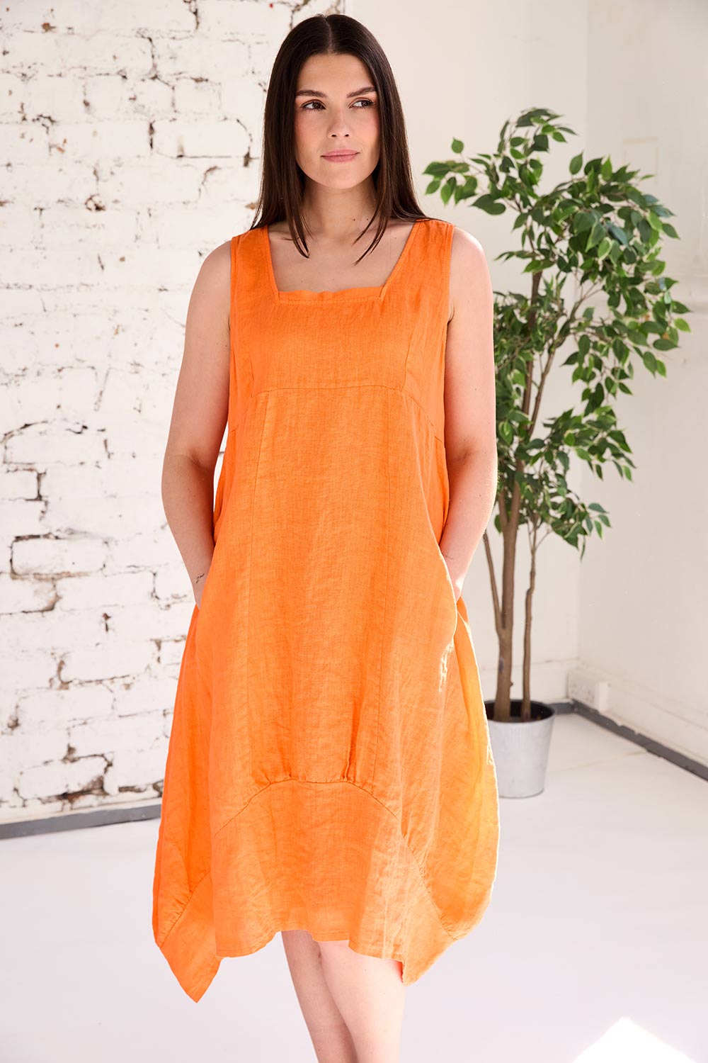 ART Square Neck Dress