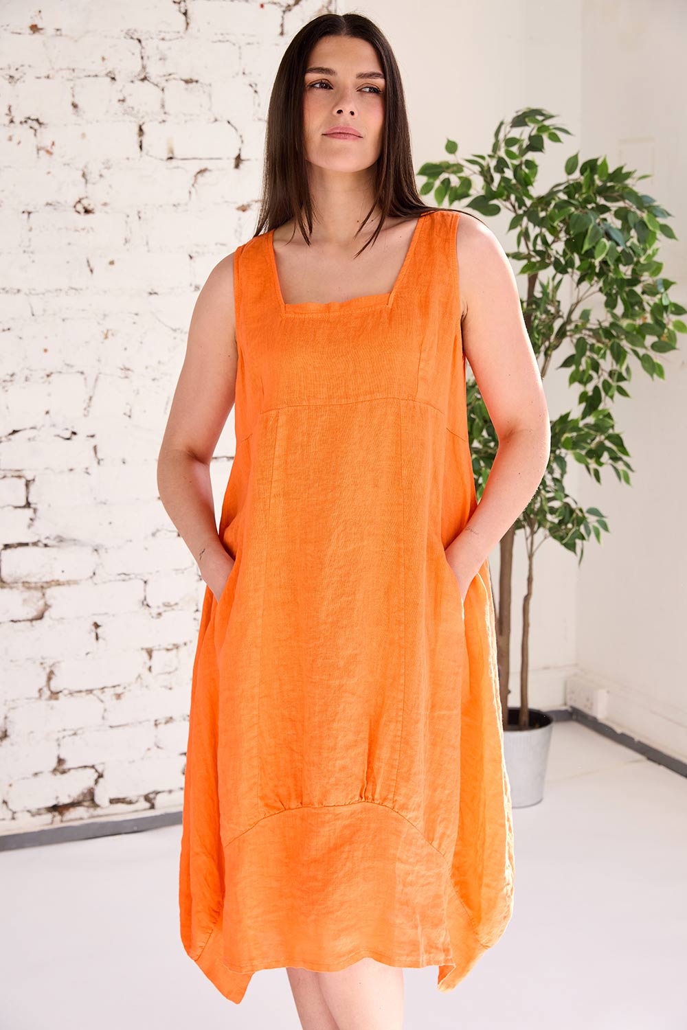 ART Square Neck Dress