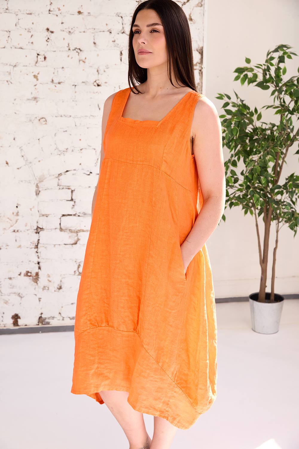 ART Square Neck Dress