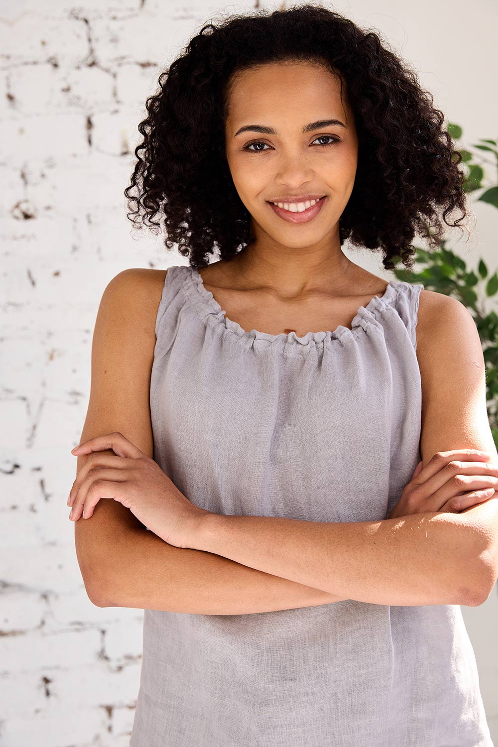 ART Drawstring Sleeveless Top