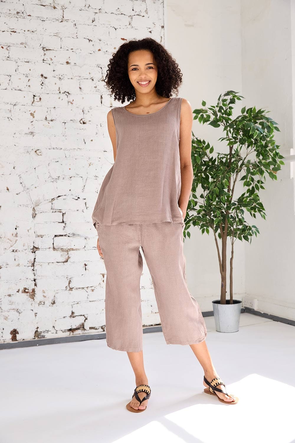 ART Linen Tank Top