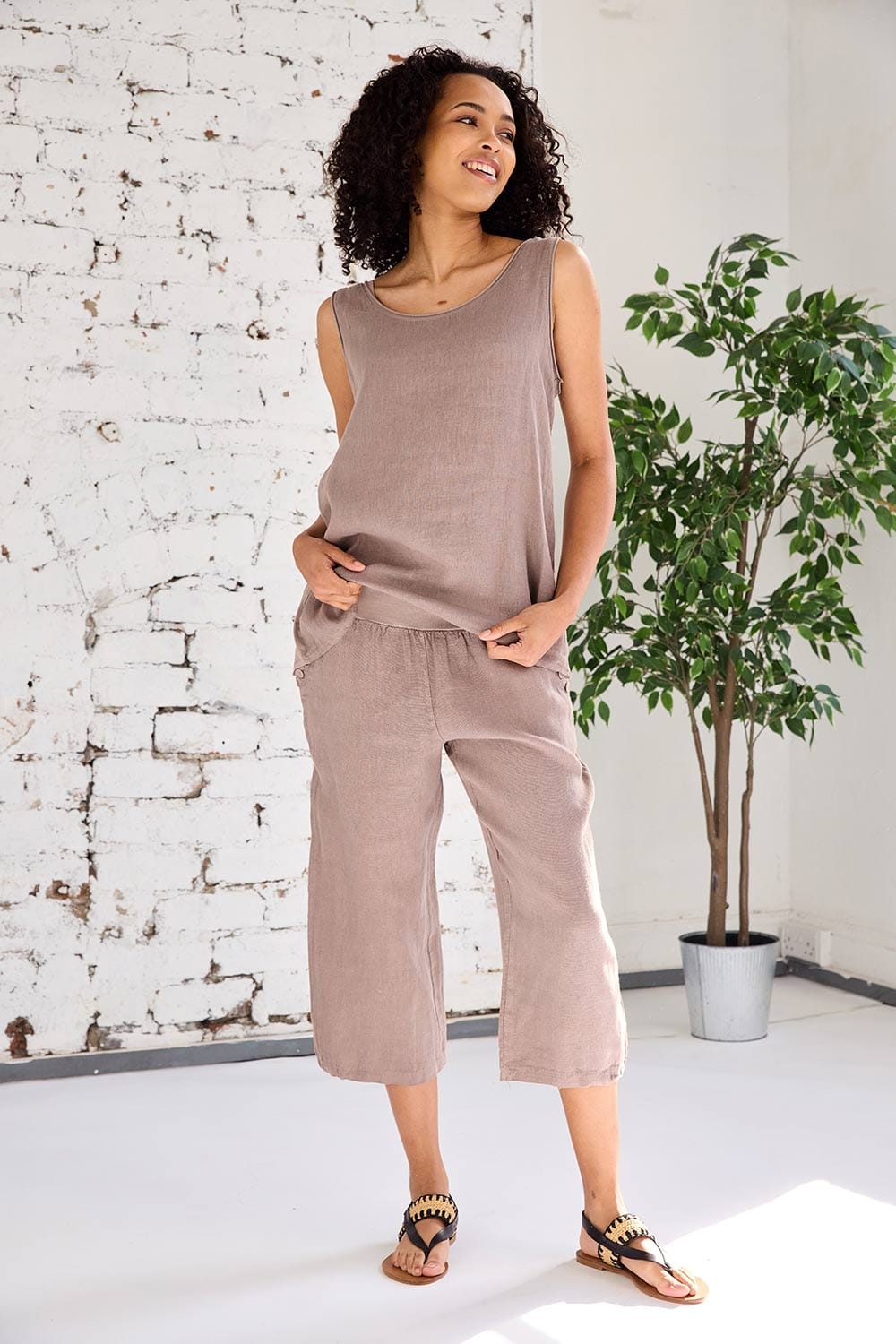 ART Linen Tank Top