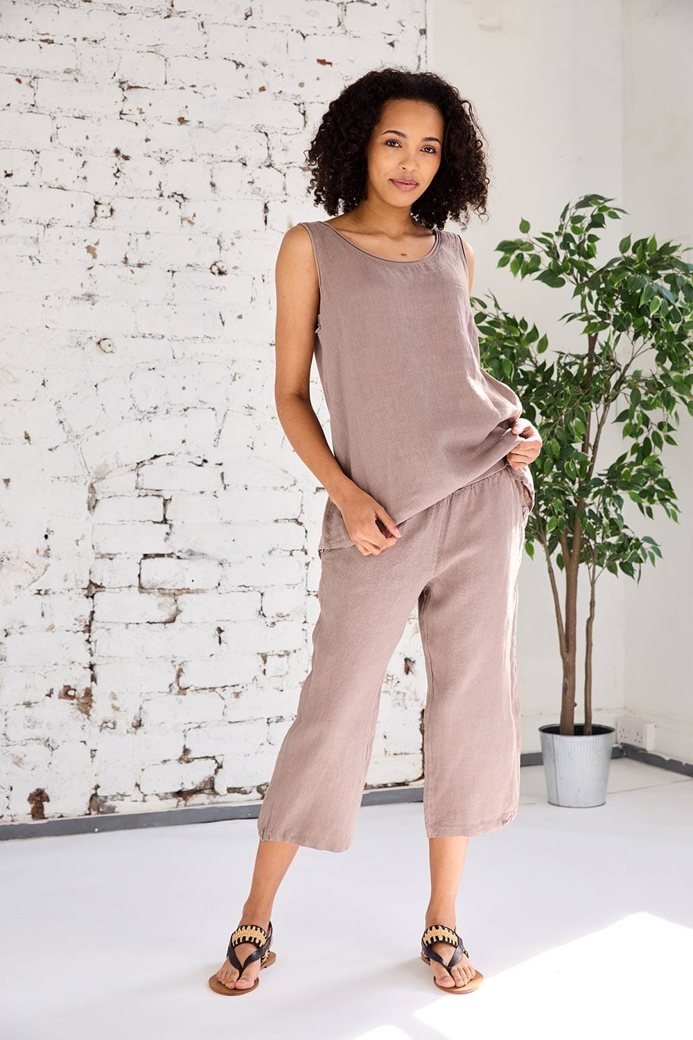 ART Linen Tank Top