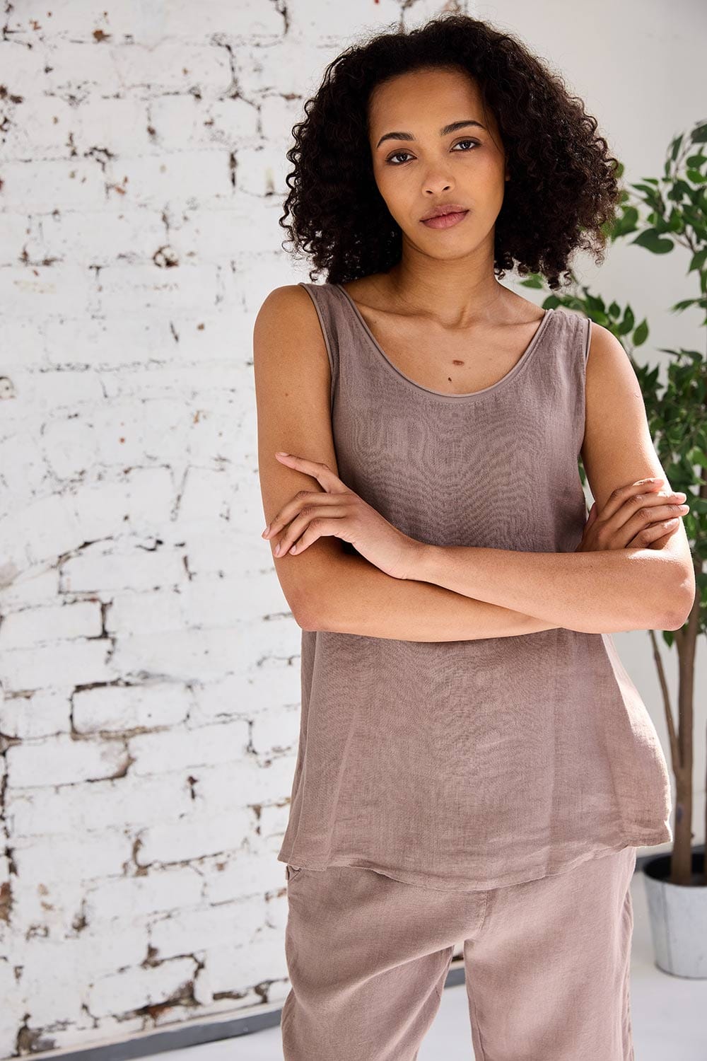 ART Linen Tank Top – Choice Boutique