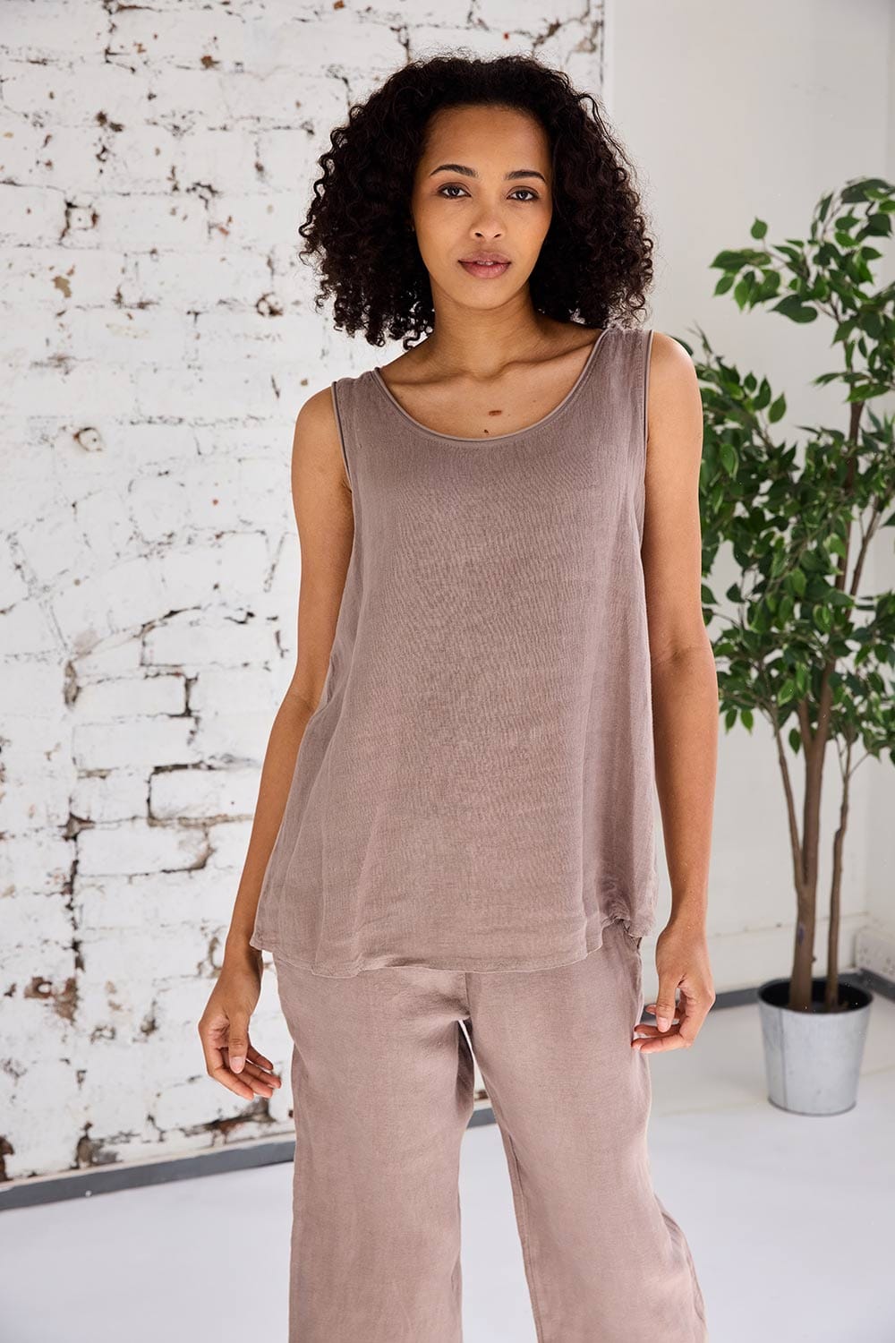 ART Linen Tank Top