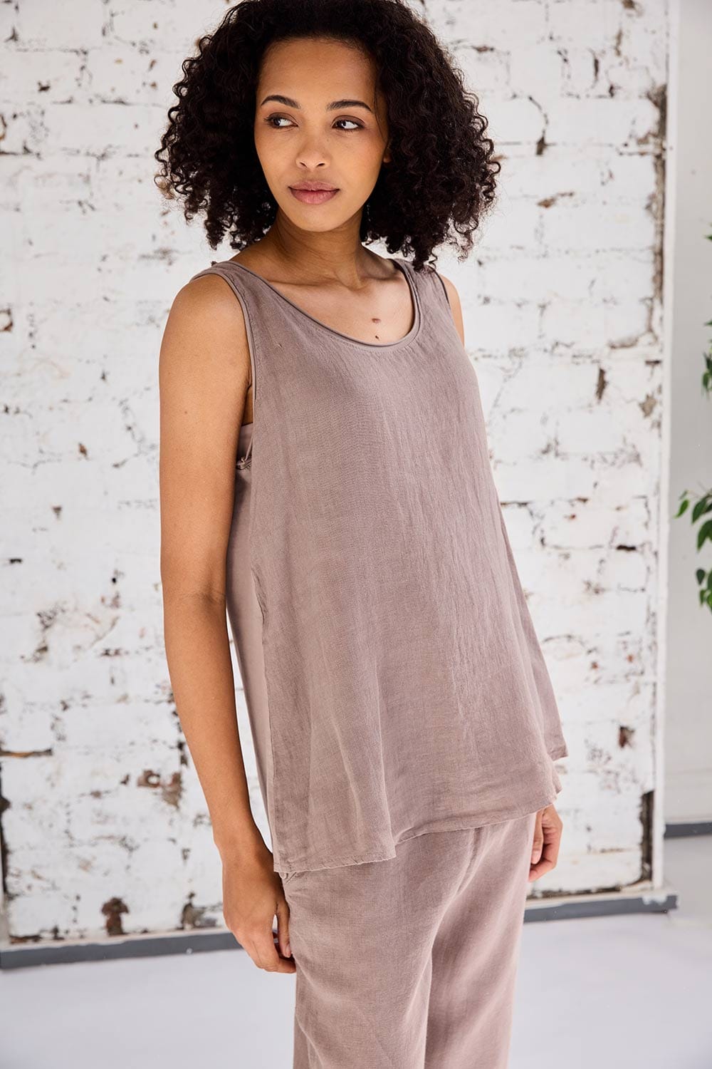 ART Linen Tank Top