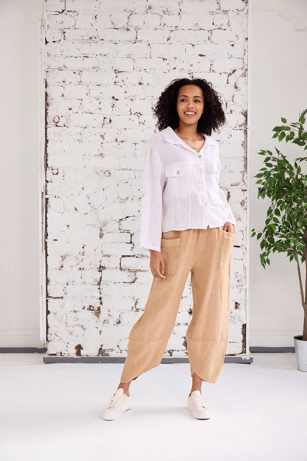 ART Linen Den-Style Jacket – Choice Boutique