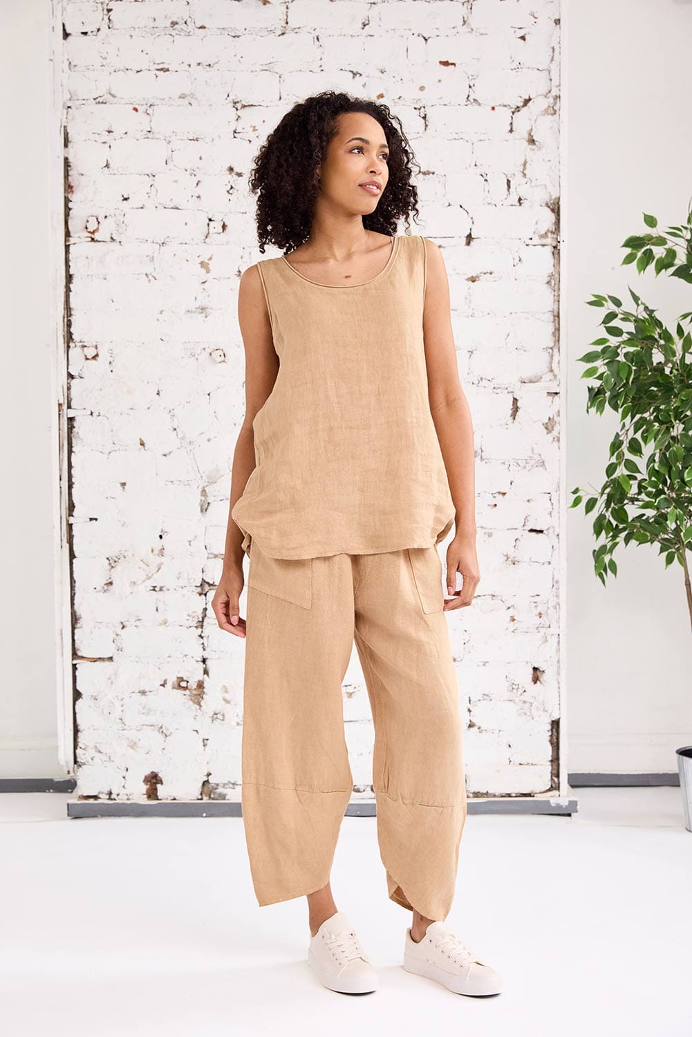 ART Linen Tank Top