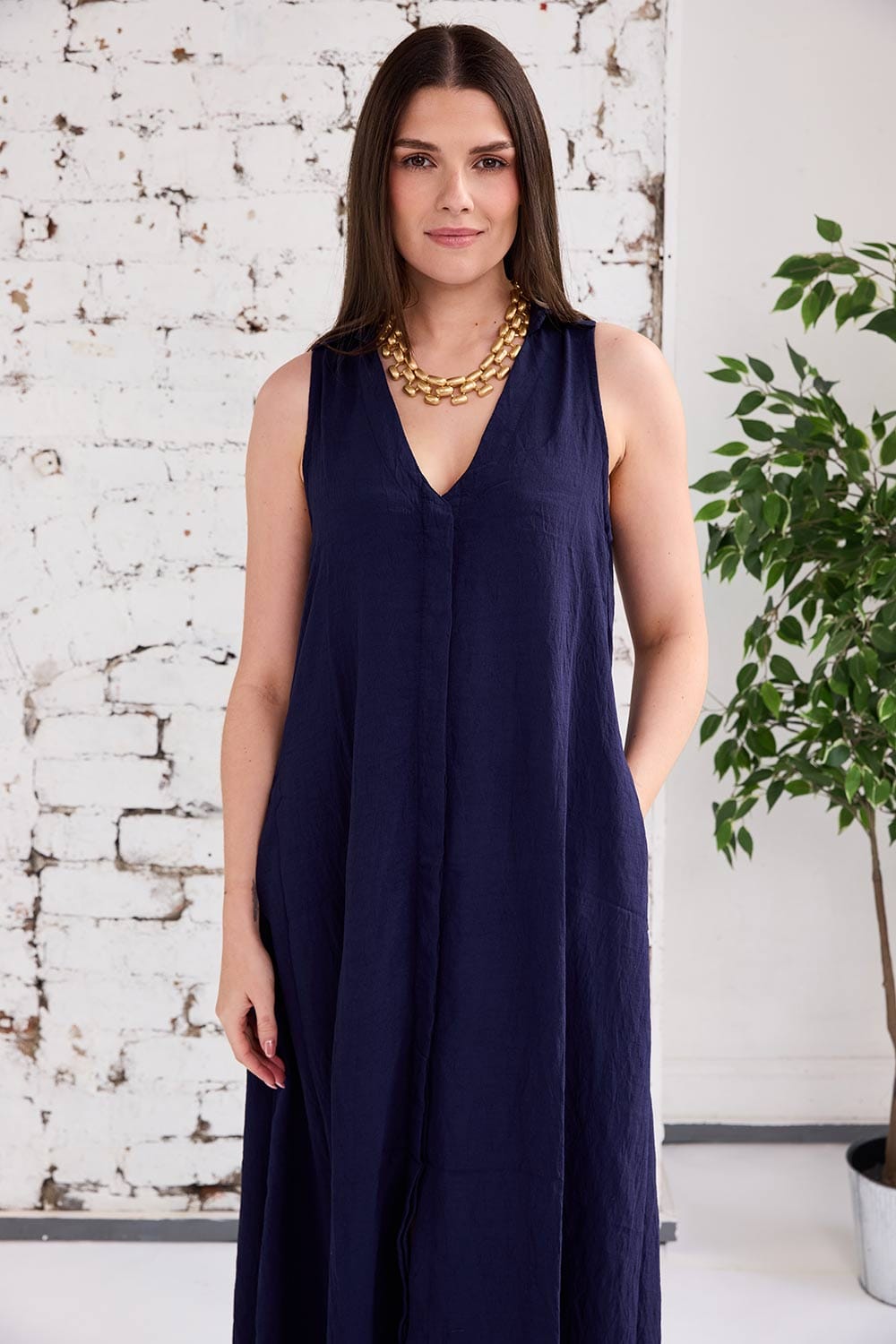Tara Vao Sleeveless Dress