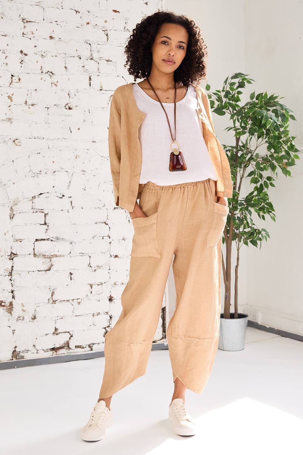 ART Linen Tank Top