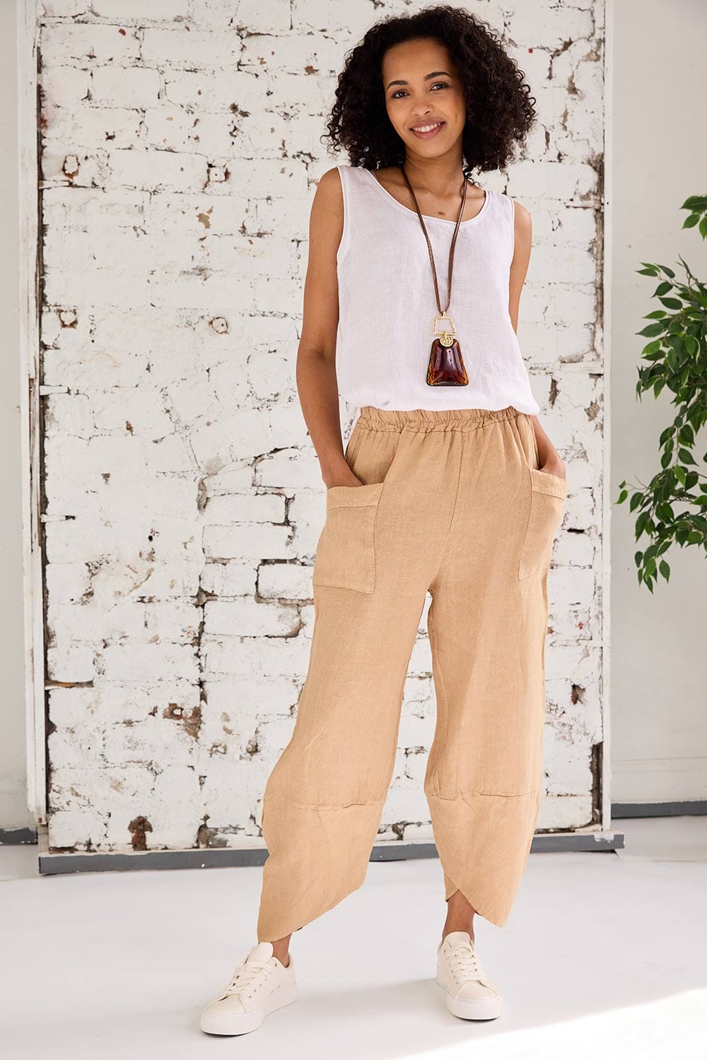 ART Linen Tank Top