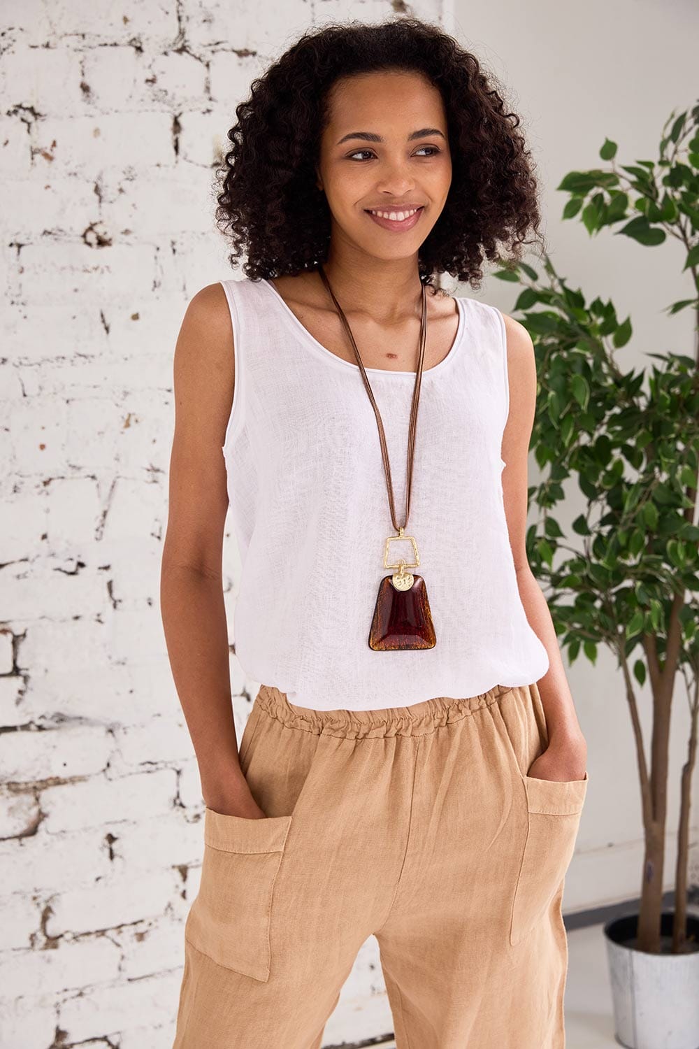 ART Linen Tank Top