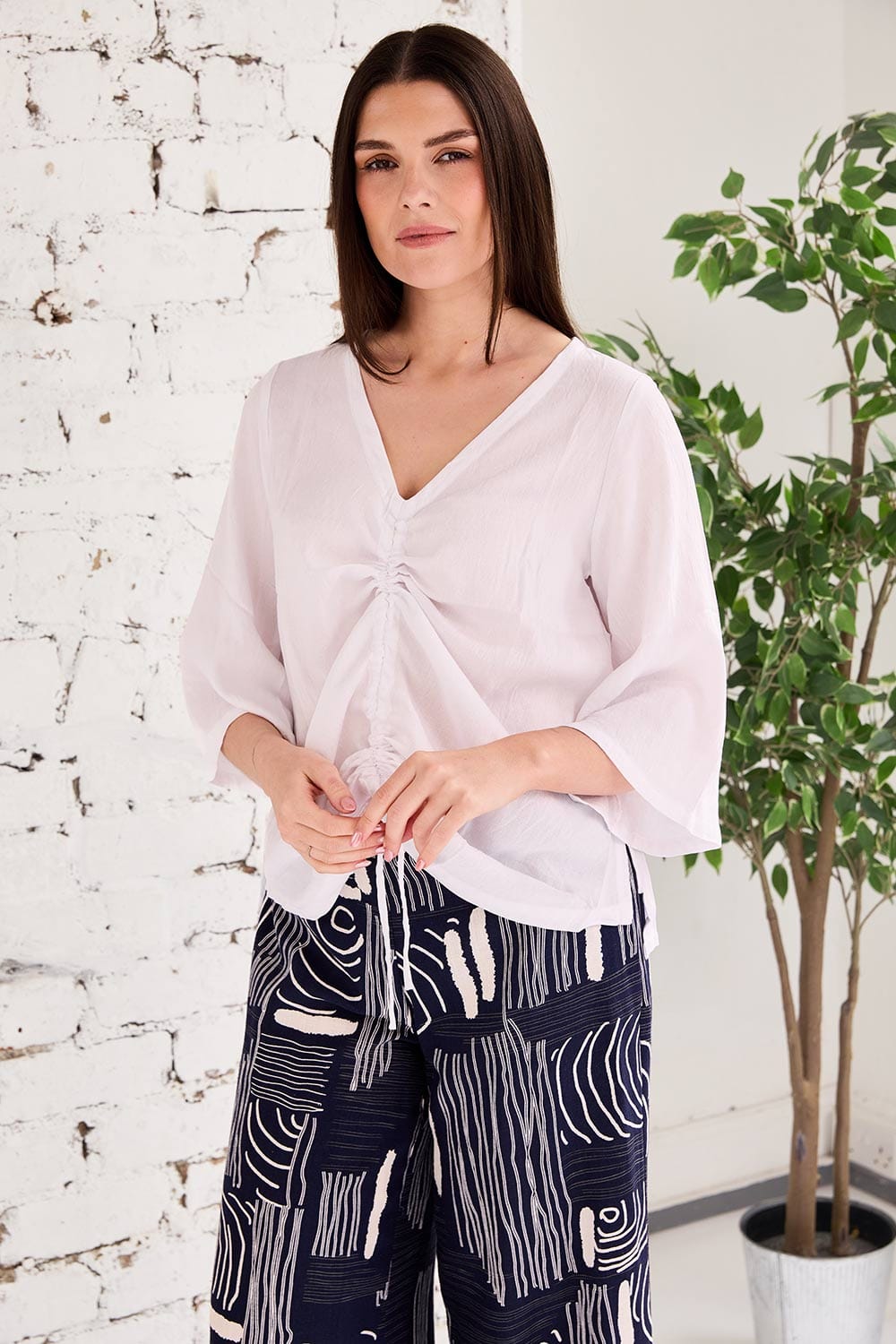 PERUZZI Ripple Print Trouser