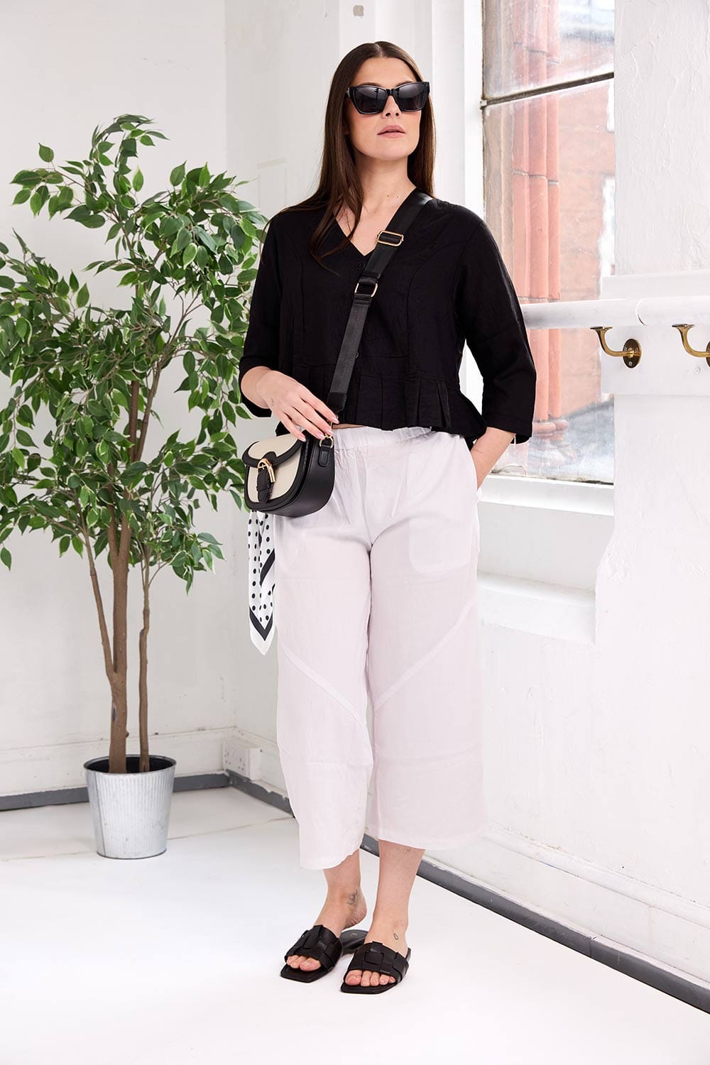 Tara Vao Frill Jacket Top