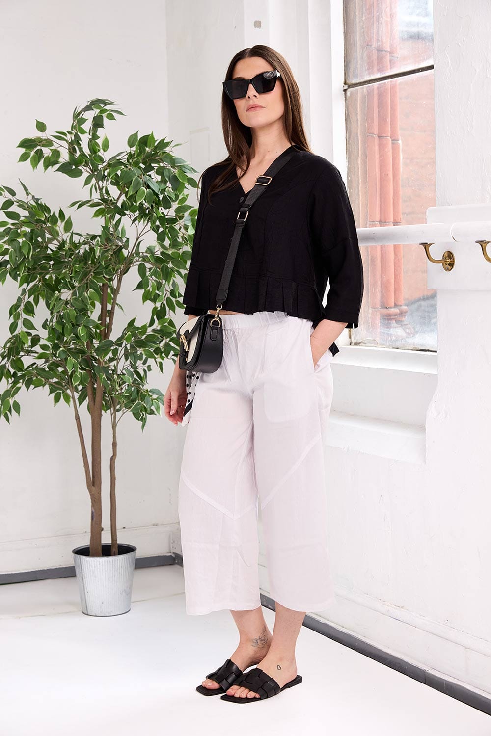 Tara Vao Frill Jacket Top