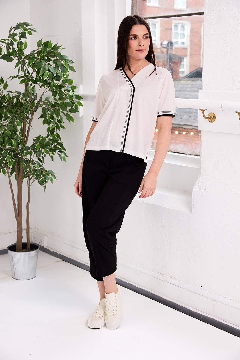 PERUZZI Trim Detail Top