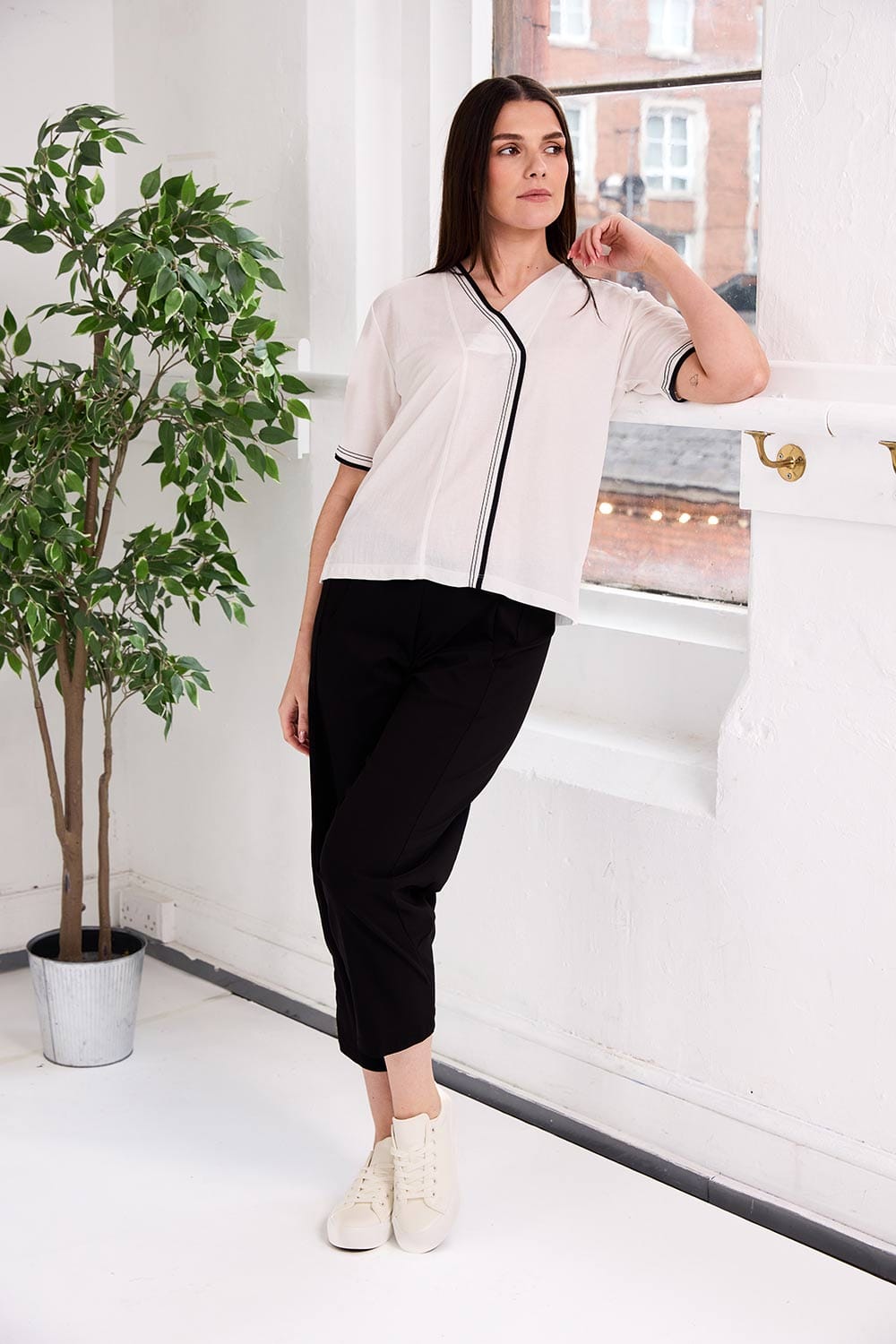 PERUZZI Trim Detail Top