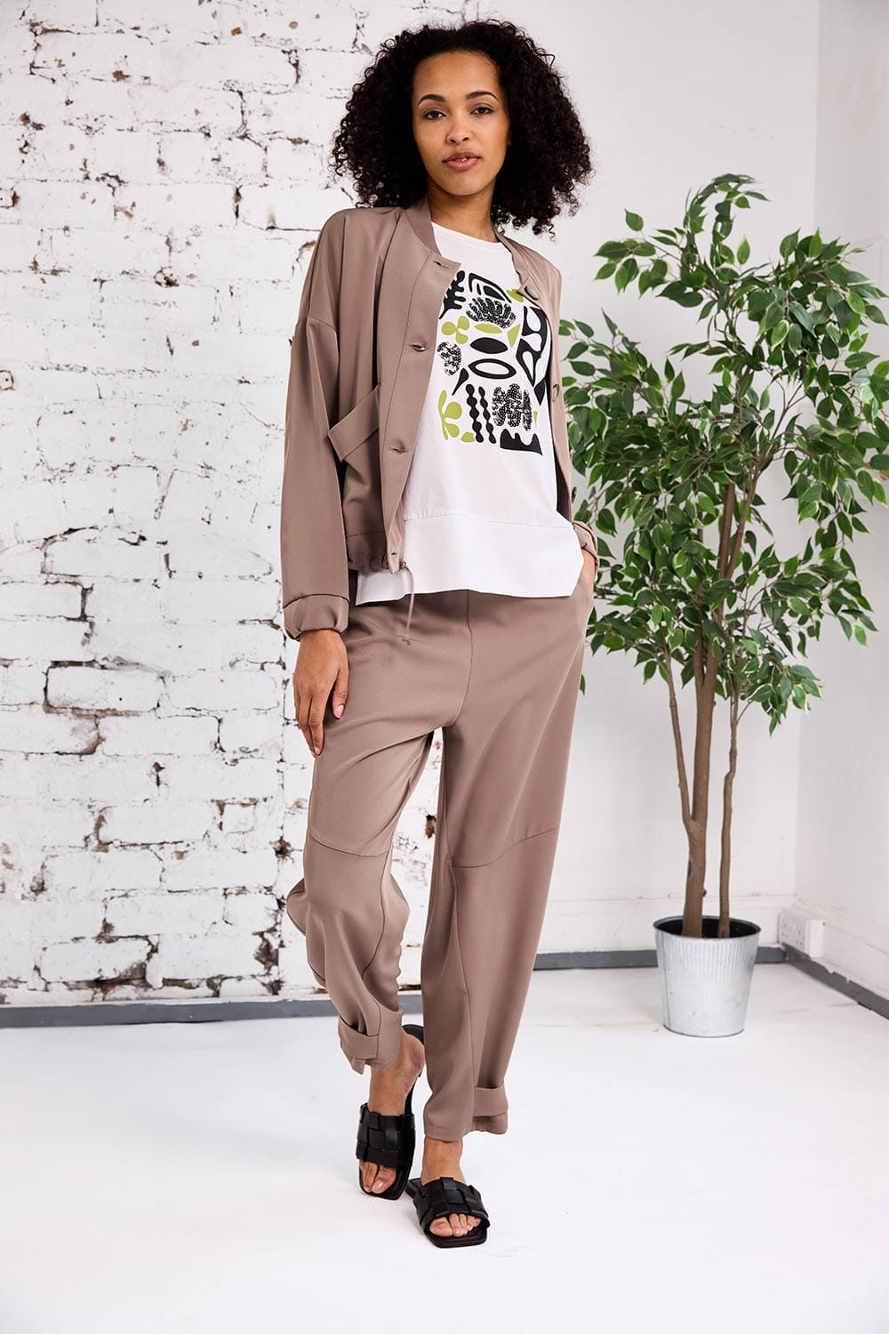 PERUZZI Button Detail Jacket