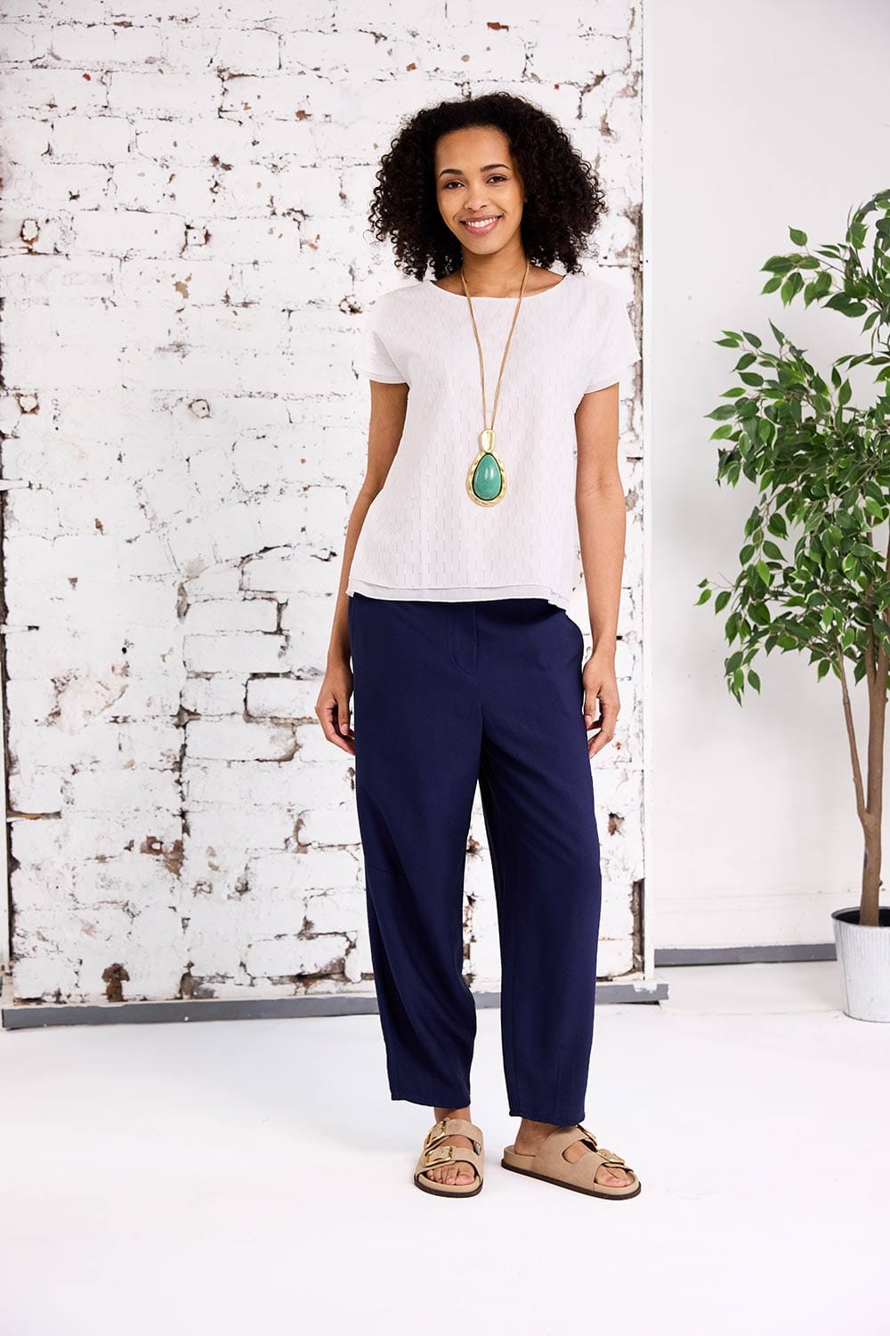 PERUZZI Elasticated Trouser