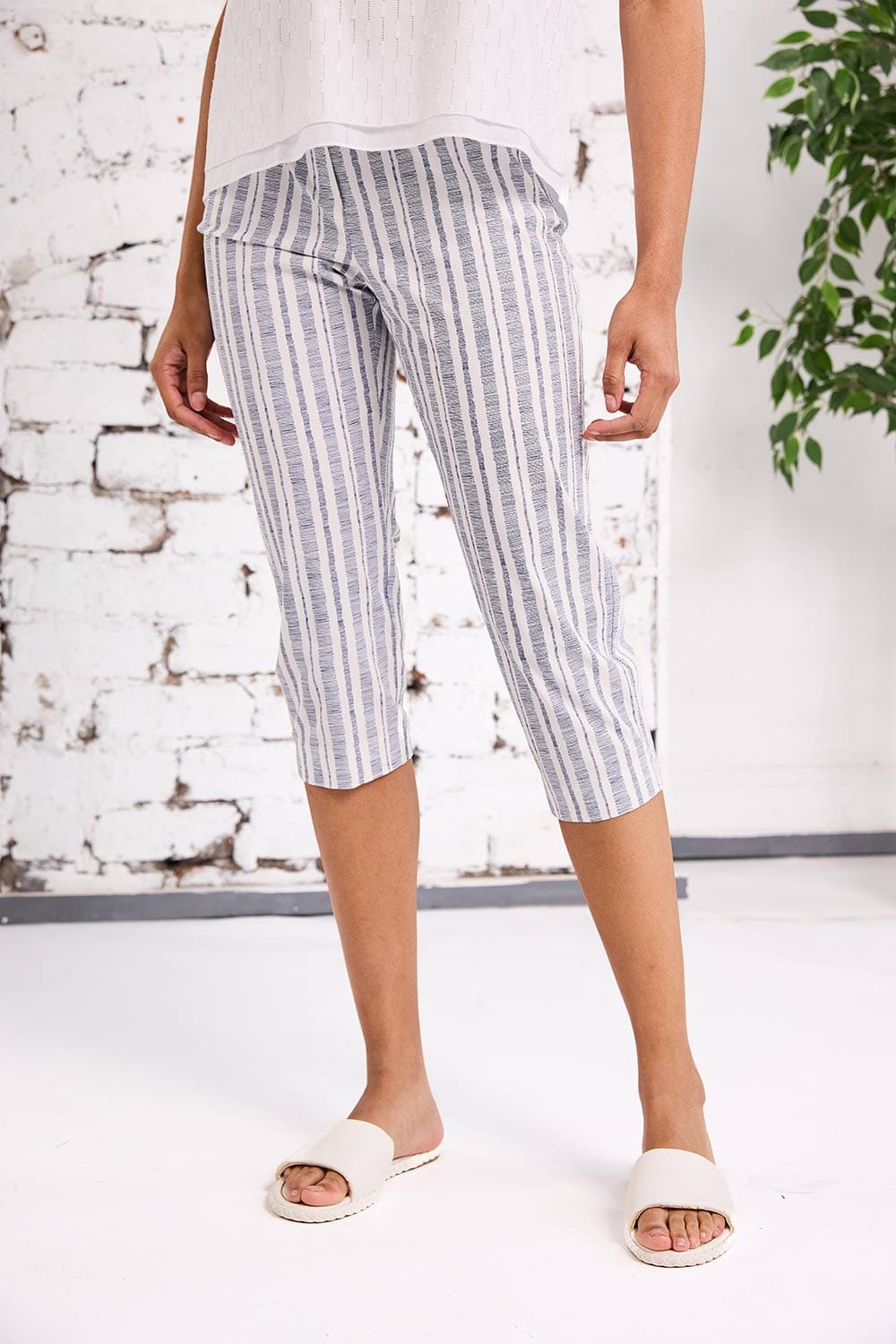 PERUZZI Stripe Pedal Pusher