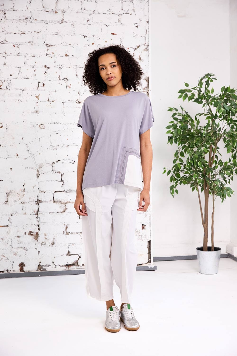 NAYA Stitch Detail T-Shirt