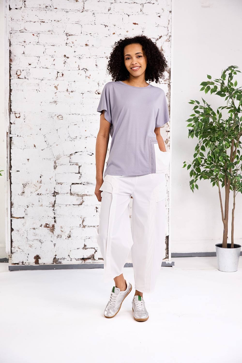 NAYA Stitch Detail T-Shirt