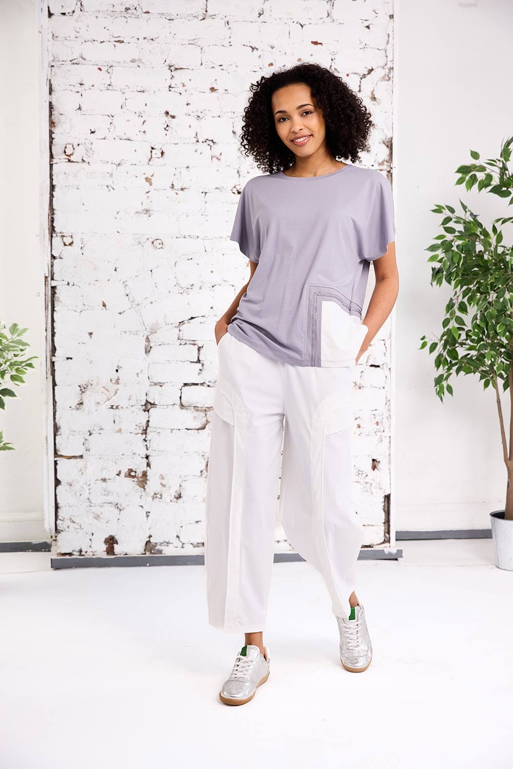 NAYA Stitch Detail T-Shirt