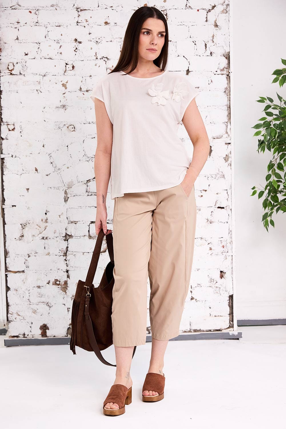 PERUZZI Essential Slouch Trouser