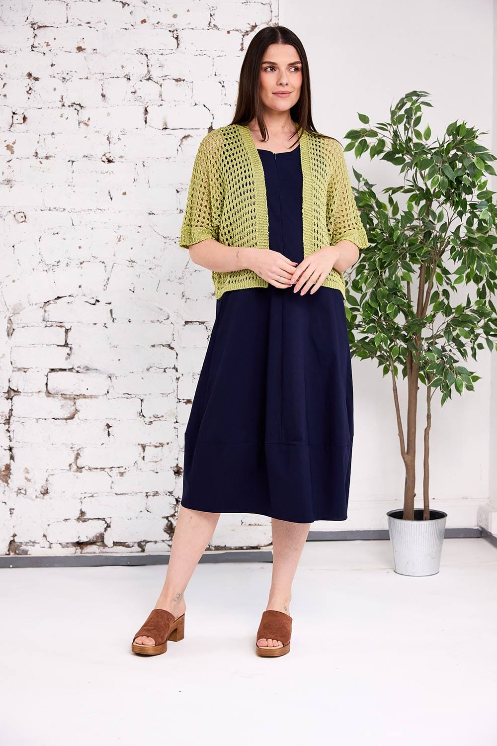 PERUZZI Crochet Cardigan