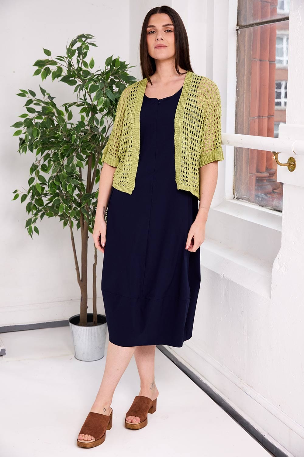 PERUZZI Crochet Cardigan