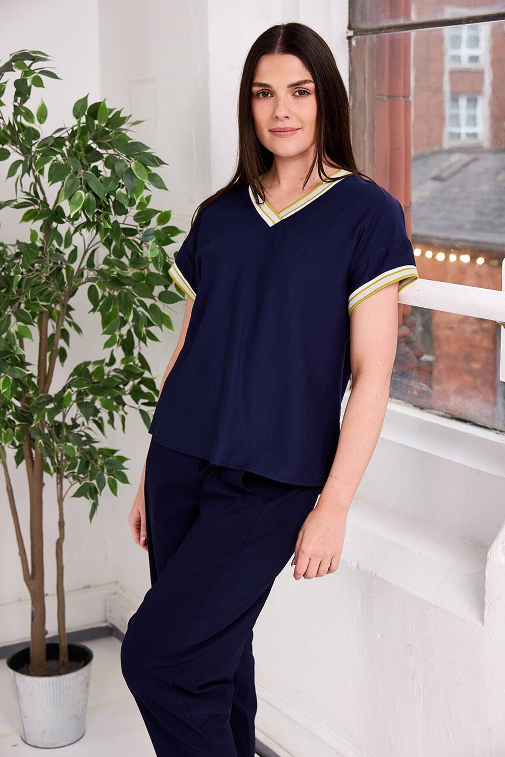 PERUZZI Sport Trim Top