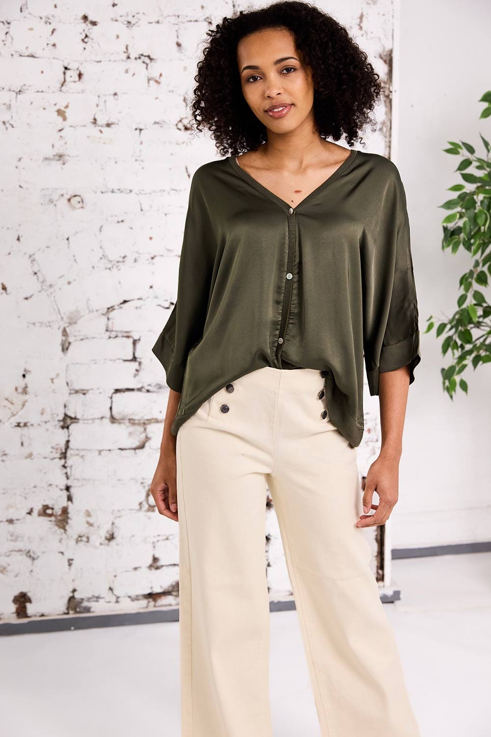 ART 4 Button Cardigan