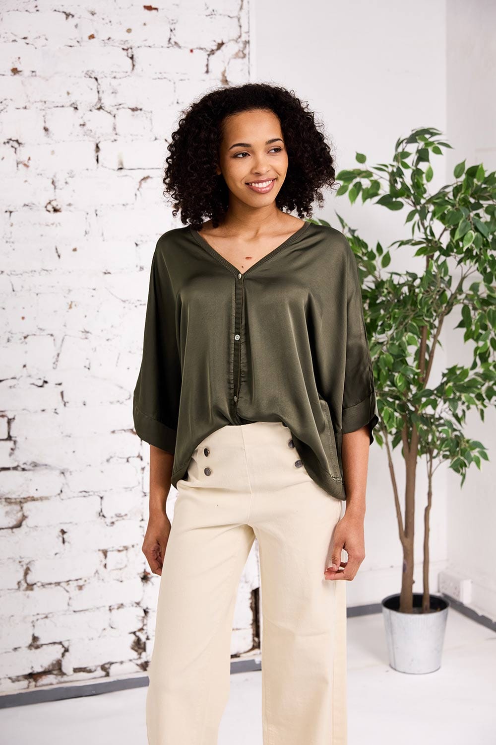 ART 4 Button Cardigan