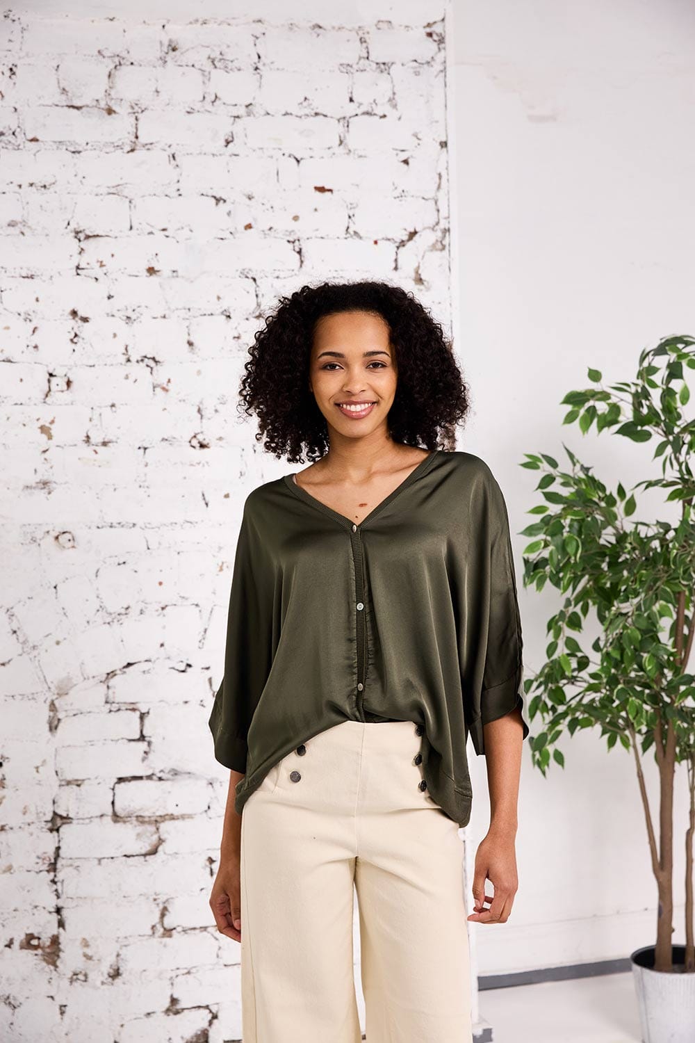 ART 4 Button Cardigan