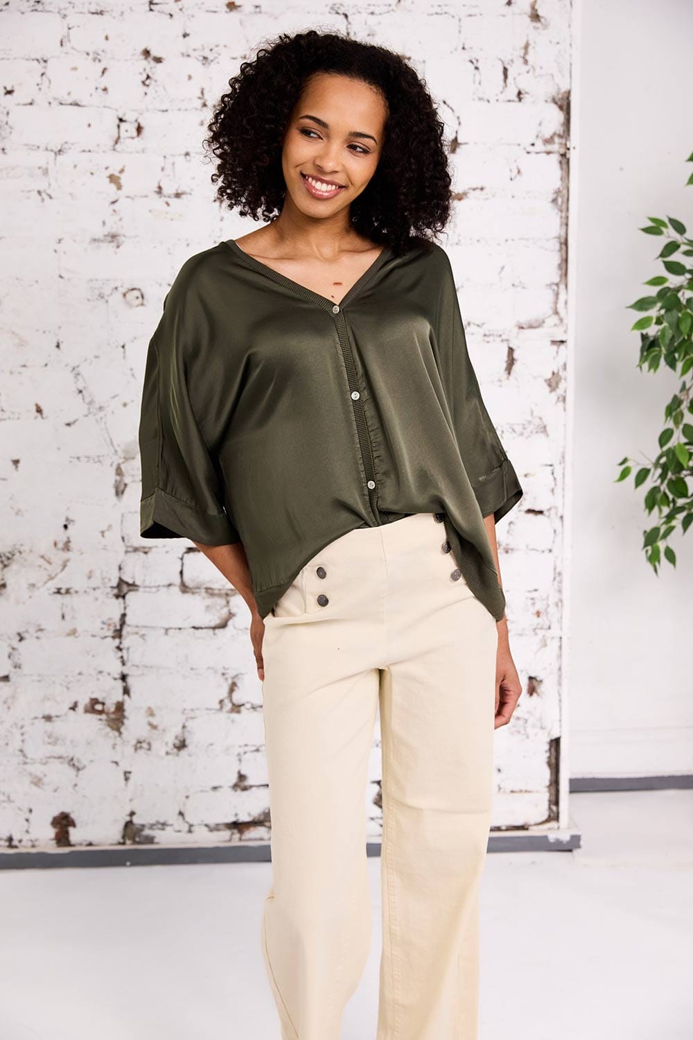 ART 4 Button Cardigan