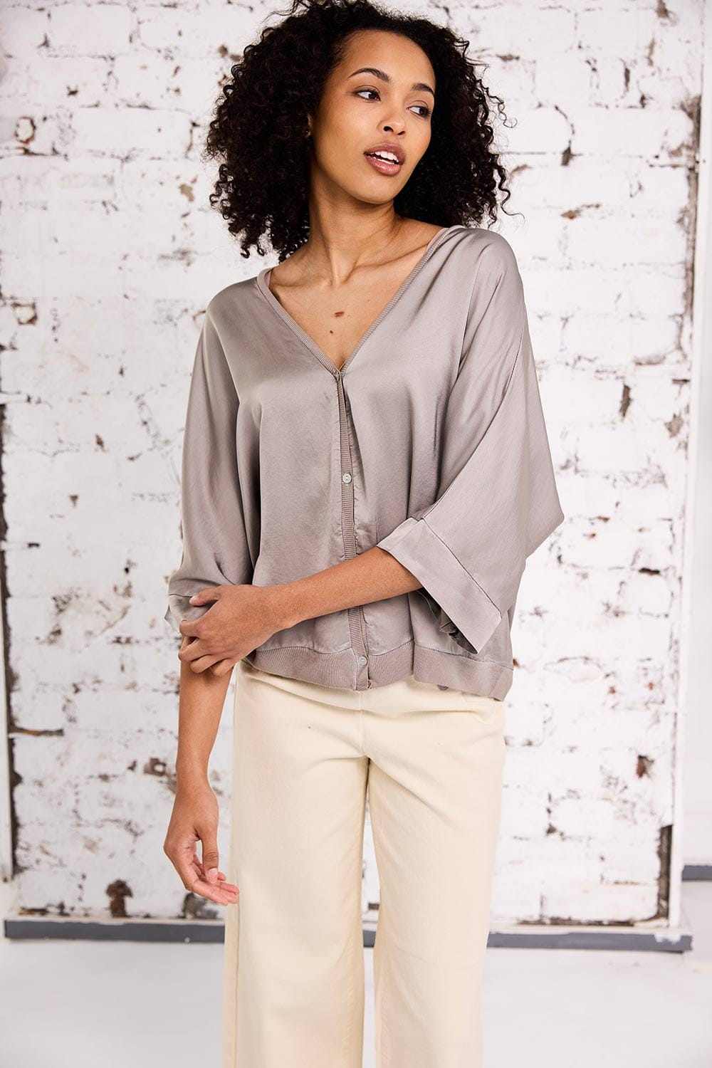 ART 4 Button Cardigan