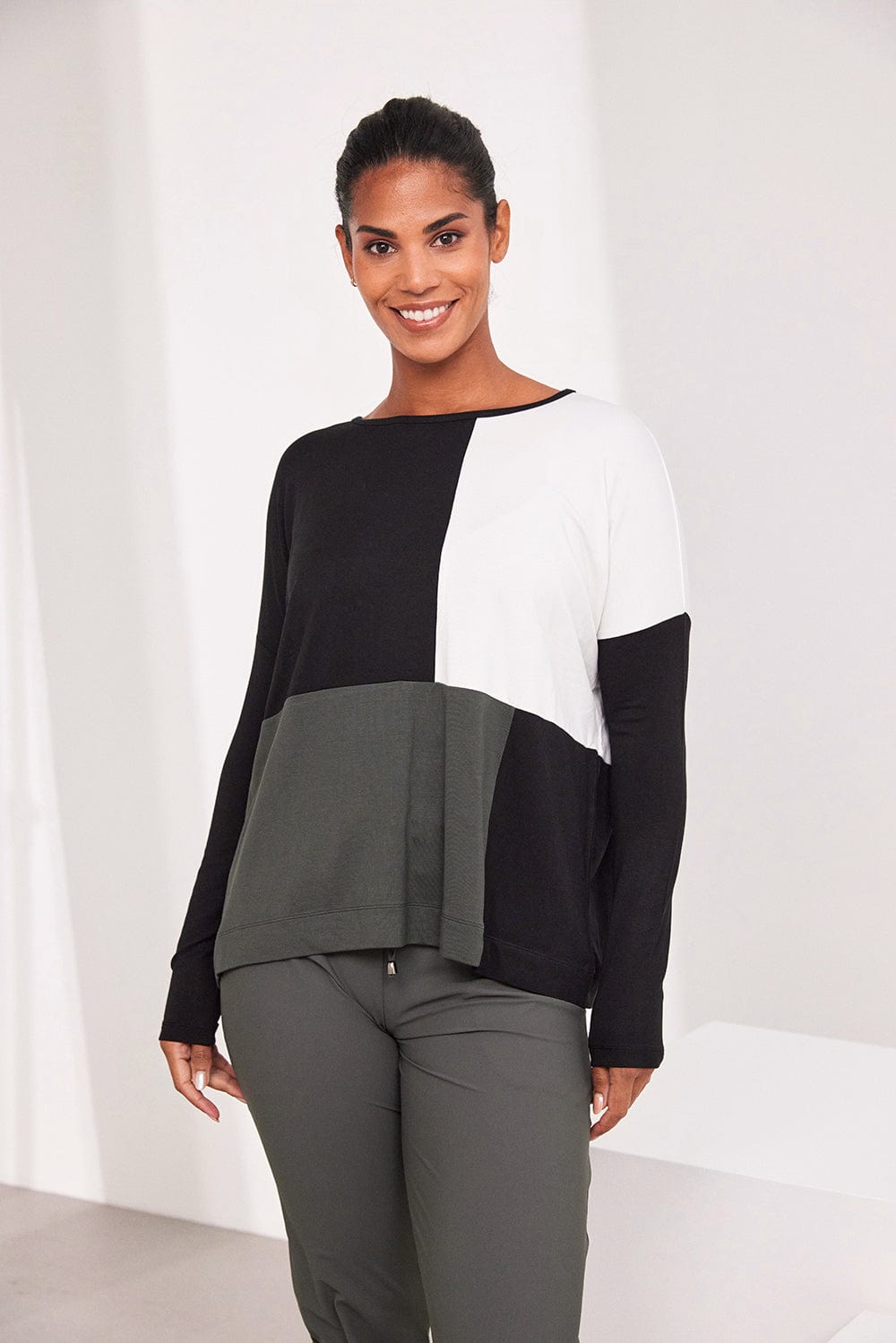 NAYA Colour Block Top